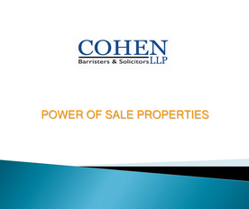 power of sale properties in Toronto